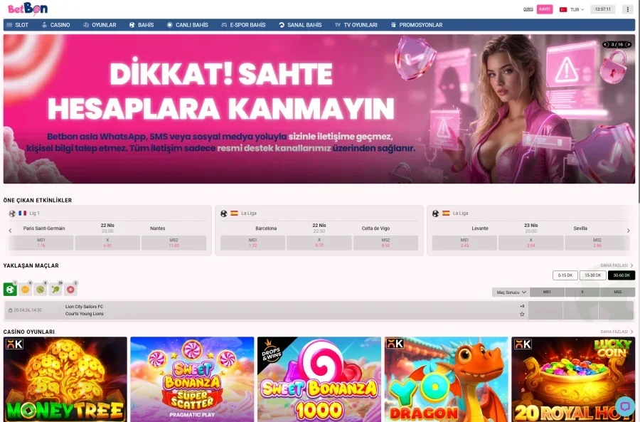 Betbon ekran görüntüsü